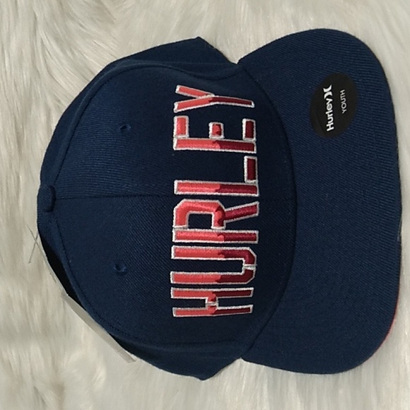 NWT Hurley Youth Snap Back Hat HTF In New Condition - Picture 2 of 14